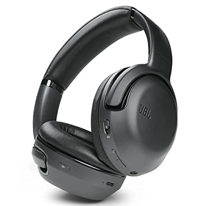 JBL Tour One, True Adaptive Noise Cancellation Bluetooth On Ear Headphones, Hi-Res Certified, Pro Sound, Customize APP, 4-Mic Technology for Pristine Calls, Upto 50Hrs Playtime & Built-in Alexa(Black)