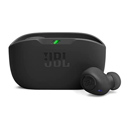 JBL Wave Buds in-Ear Earbuds Wireless (TWS) with Mic (Black)
