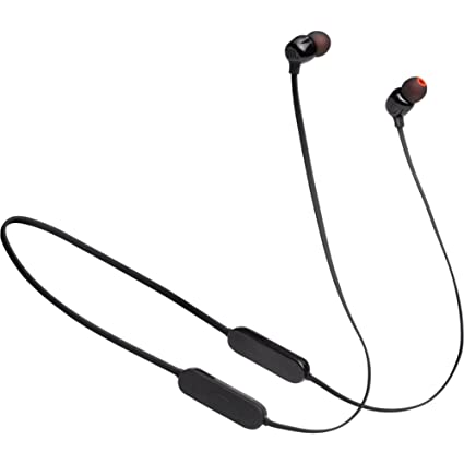 JBL Tune 175BT, Wireless Bluetooth in-Ear Headphone with Mic, Pure Bass Sound, 14 Hours of Playtime, Multi-Point Connectivity, Voice Assistant Support, Bluetooth 5.0 (Black)