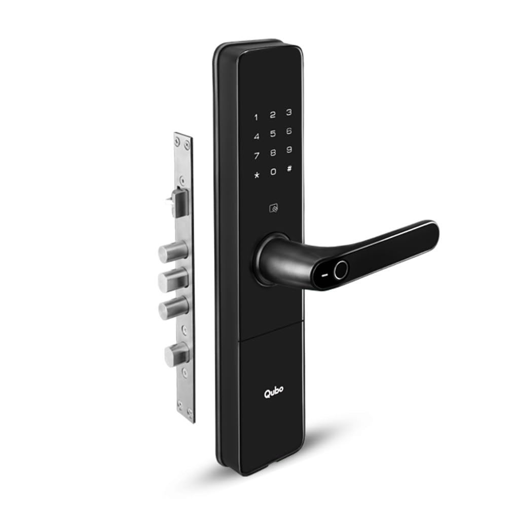QUBO Smart Door Lock Select from Hero Group (Black)